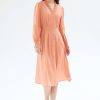 Toj Skye Okobevidst | Maisie Puff Sleeve Kjole Mandarin