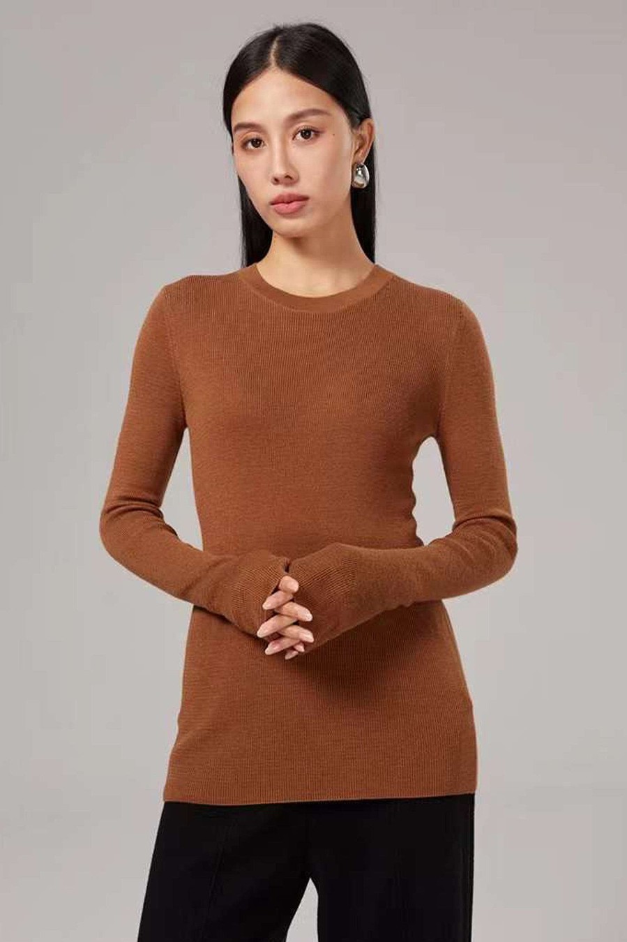 Toj Skye | Sienna Merino Uld Langaermet Sweater