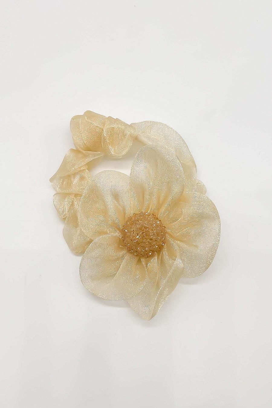 Smykker Og Tilbehor Skye Har Tilbehor | Salma Organza Flower Scrunchie