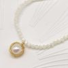 Smykker Og Tilbehor Skye Guld | Daniela Freshwater Pearl Pendant Halskaede