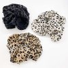 Smykker Og Tilbehor Skye Har Tilbehor | Calliope Leopard Print Velvet Scrunchie