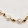 Smykker Og Tilbehor Skye Guld | Caledonia Freshwater Pearl Jewel Halskaede Guld